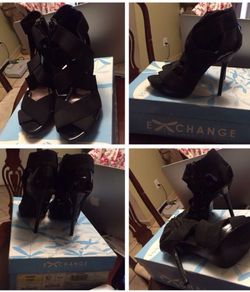 Black Heels 6 1/2