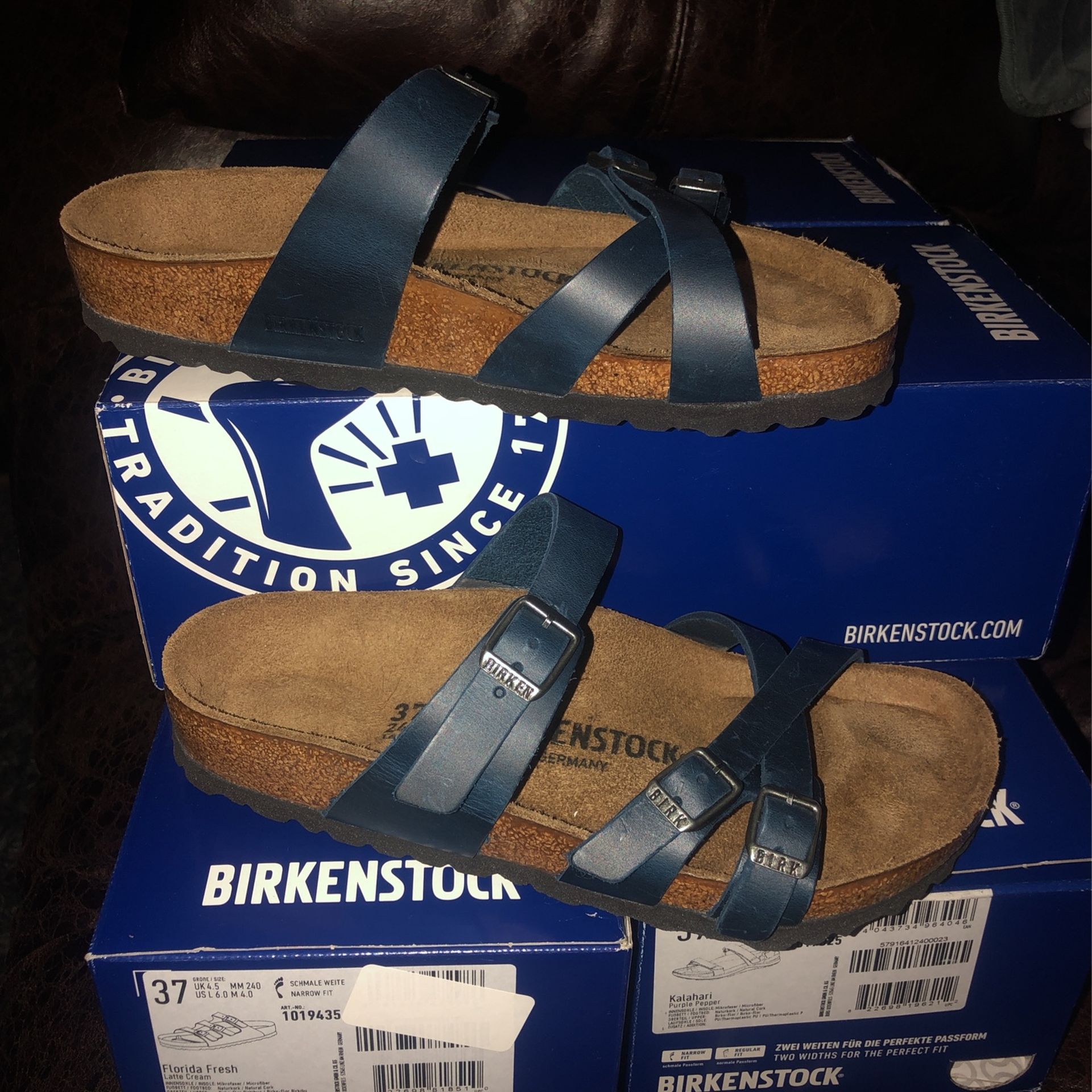 Birkenstocks size 37