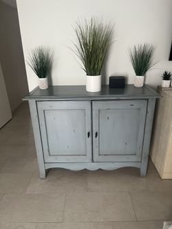Blue Dresser/ Cabinet
