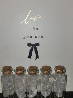 Clear Quarts Meditation Bottle