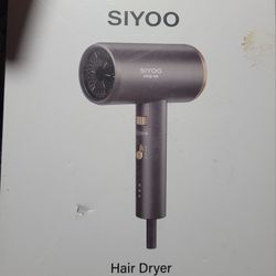 Siyoo Professional Ionic Hair Dryer With Diffuser