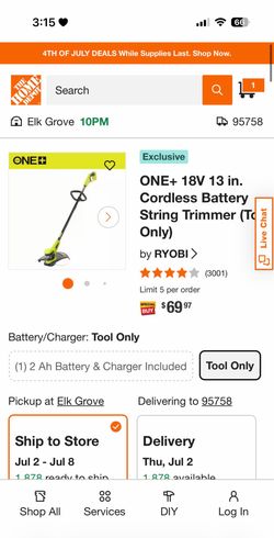 Ryobi Weed eater