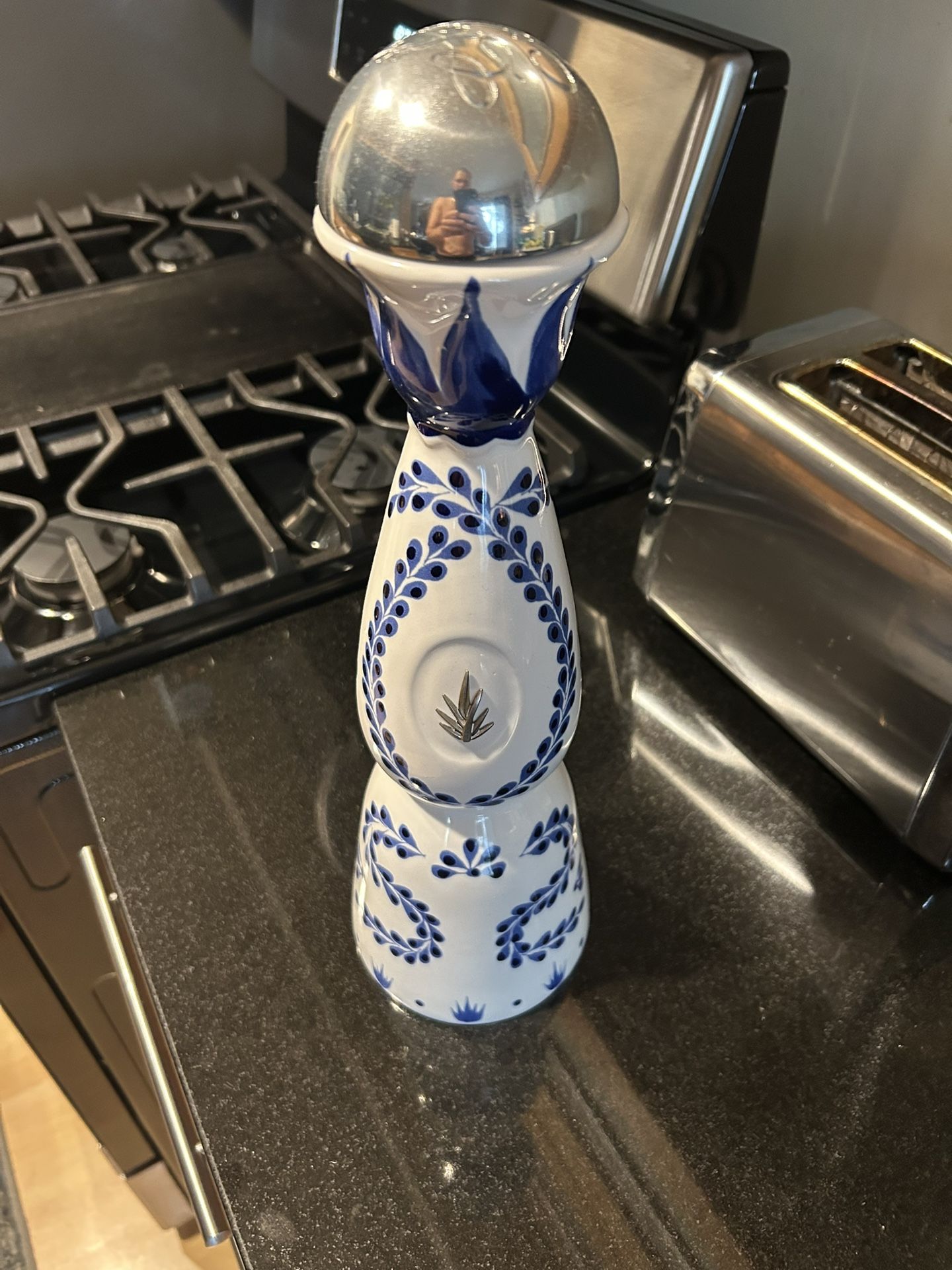 Tequila Close Azul Collectible Bottle - Empty