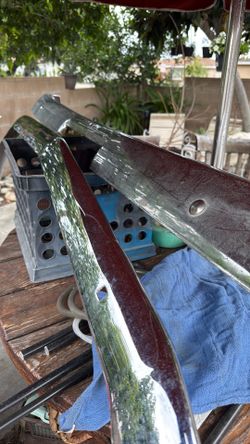 67-68 mustang front and rear bumpers