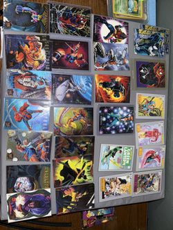 Rare Marvel/Spiderman Cards