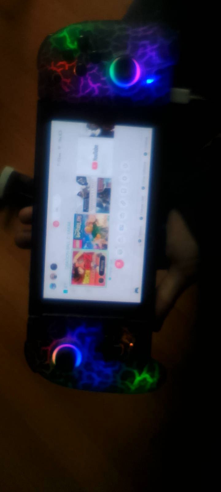 Nintendo Switch OLED W/ 7 Games, Split Pad Pro And 128gb Card