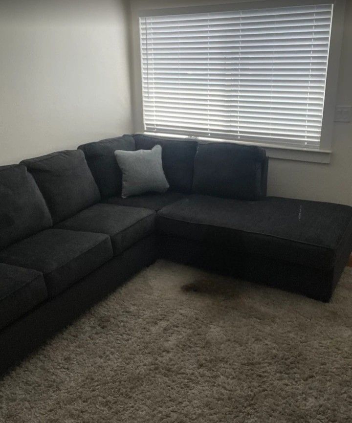 Altari Slate Sectional $10 Down Payment And Financing Available