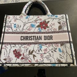 Book Tote Floral Design 