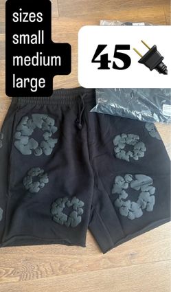 Denim tear shorts