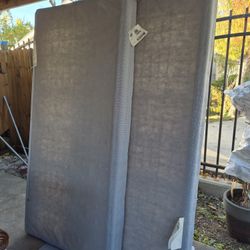 Nice Used Two King Size Box Springs For King Size Bed.  Low King Size Bed Springs. 