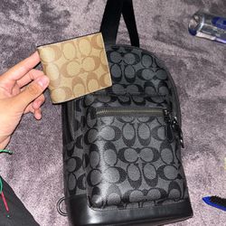 Coach Wallet And Cross Body Bag Combo 