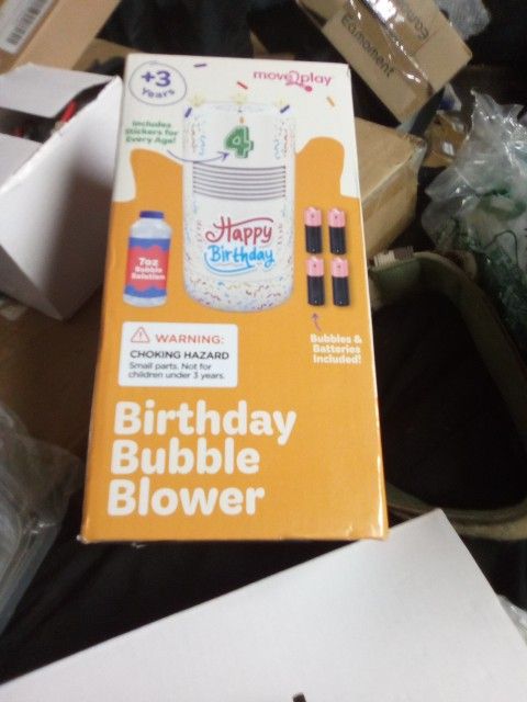 Birthday Bubble B
