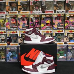 Jordan 1 Retro High Og Bourdeux Available In Sizes 8 And 8.5 For Men Nuevos 