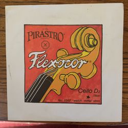 Pirastro Flexocor 4/4 Cello D String New