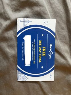 DocuSign One Year Trial Coupon
