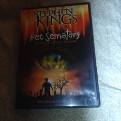 Pet Sematary Dvd