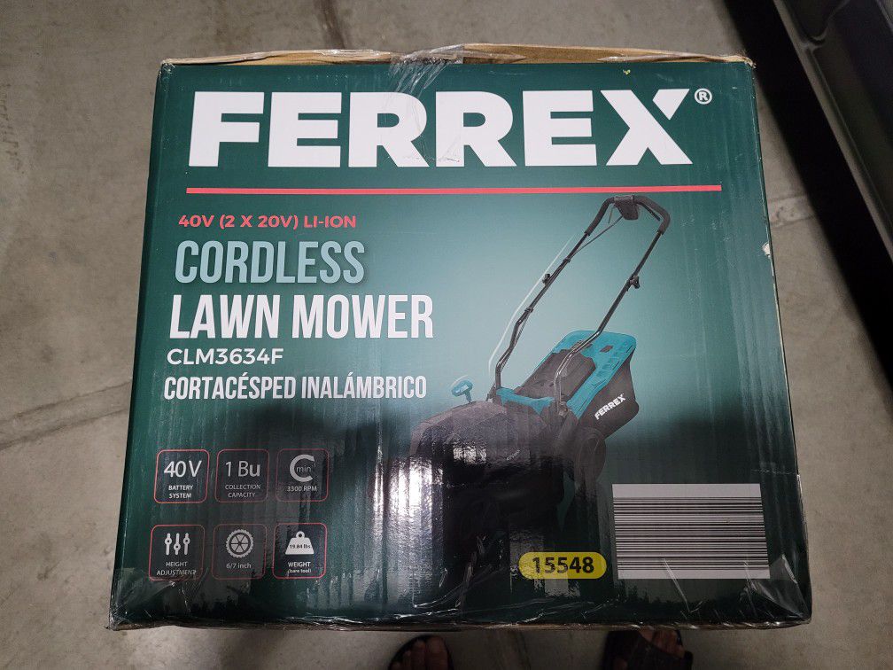 New Cordless Lawn Mower