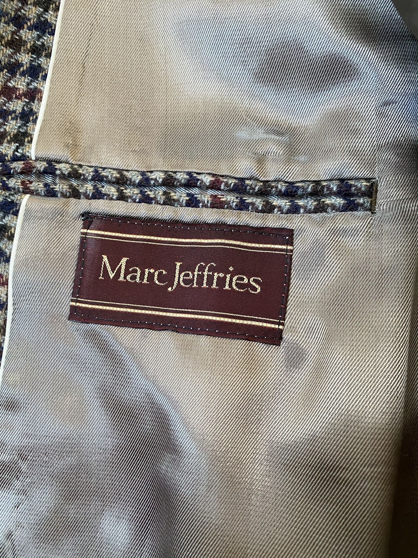 Marc Jeffries tweed jacket Size42 R. Excellent condition.