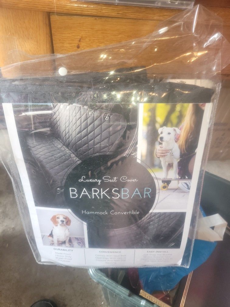 New Dog Seat Cover For Car Only $20