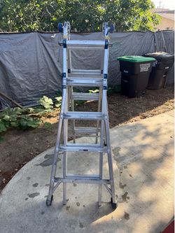 Werner Multi-Position Pro 21ft Ladder 375lb Capacity