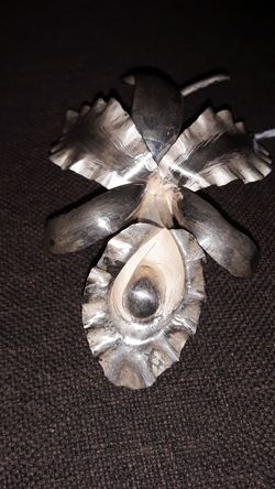 Sterling silver brooch