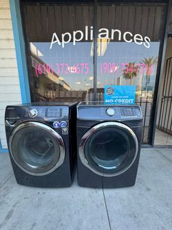 Washer & dryer set! We finance