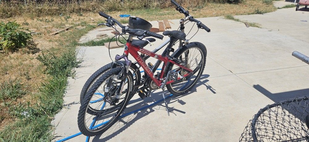 MTB Marin And Trek... Both Great Mountain Bike Stored In Back Patio... Asking $350 Obo These Bikes Are Still Selling For $200 To $300 Each...