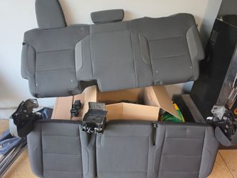 2025 Silverado Back Seat
