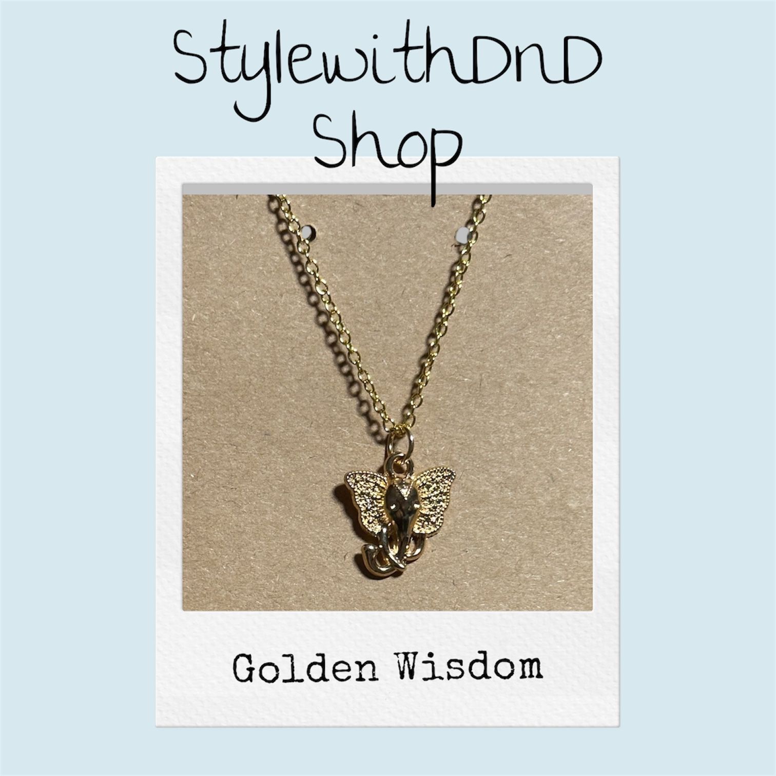 Golden Wisdom Necklace