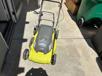 48V Ryobi electric lawnmower
