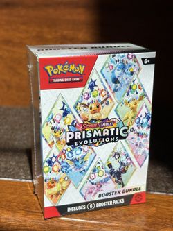 Pokemon Prismatic Evolutions Booster Bundle 