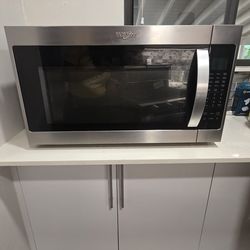 Microwave - Stainless Steel - 2.1 cu. ft. Over-the-Range Microwave with Sensor Cook