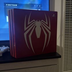 PS4 Pro Spider Man Edition 