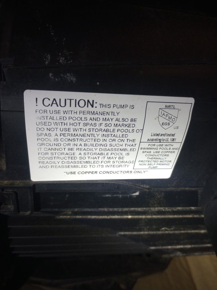 Variable Speed Pump (Jacuzzi) jvsp250 for Sale in Turlock, CA OfferUp