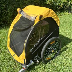 Immaculate Double Burley Bee Bicycle Trailer For Child(ren)