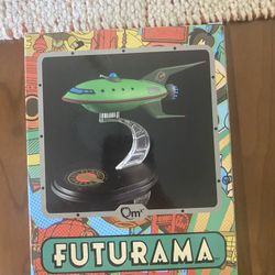 QMX Mini Masters Vehicles 2016 Loot Crate Futurama Planet Express Ship Model