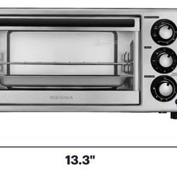 STAINLESS STEEL 4-Slice Toaster Oven