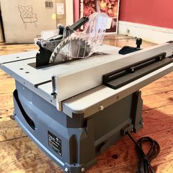 MASTER MECHANIC M1H-ZP3A-254-1 10” Table Saw with Stand – Open Box, Never Used