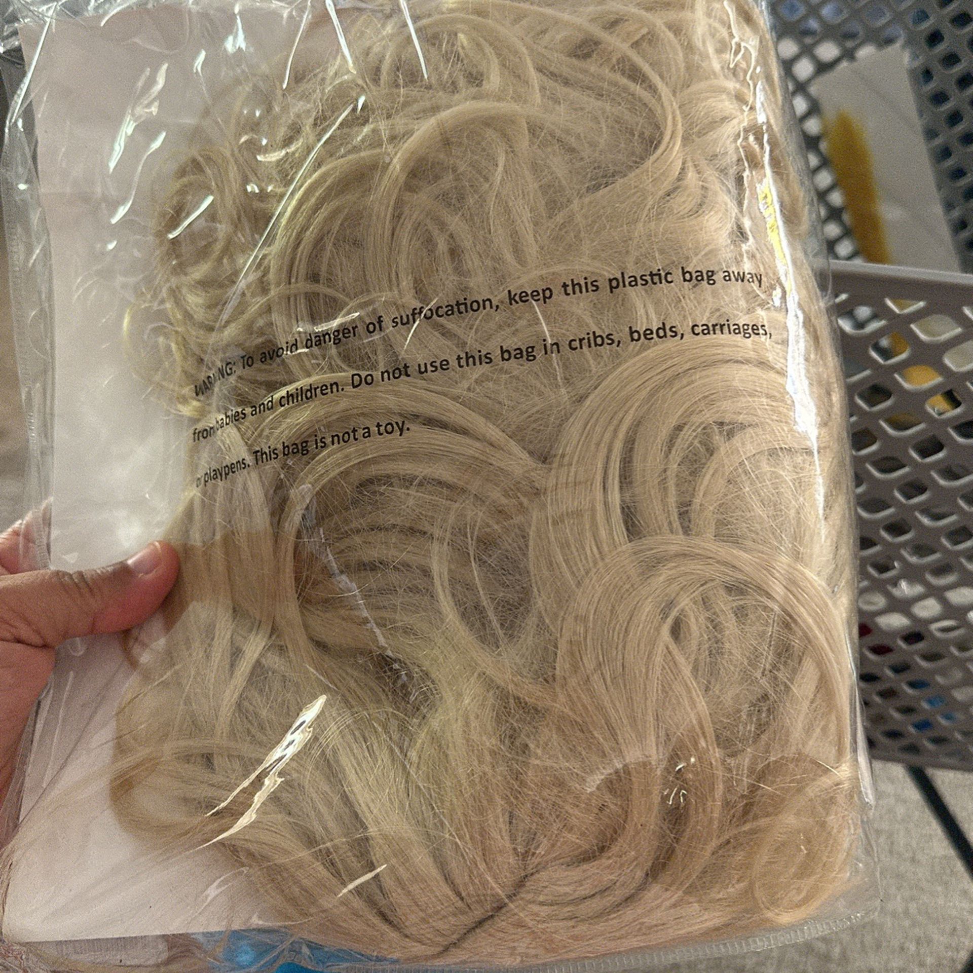 Halloween Blonde Wig