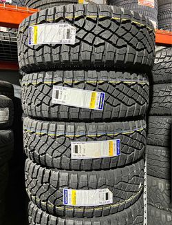 285/70/17 Goodyear MT set of New tires installed and balanced