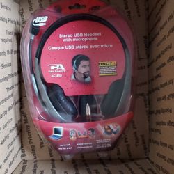 USB Headset With Microphone