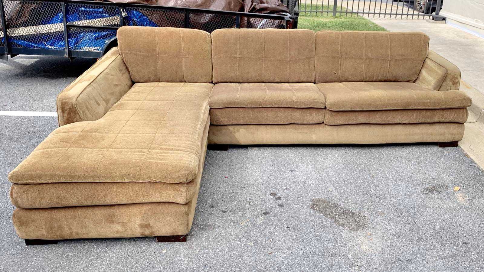 Sectional couch delivery available