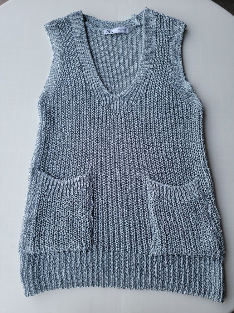 Zara Knit Pullover Vest