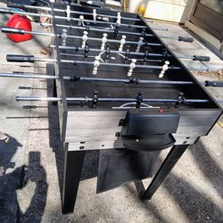 Mine Foosball air hockey and pool table