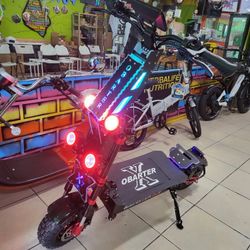 8000w Electric Scooter Dual Motor 60v40ah