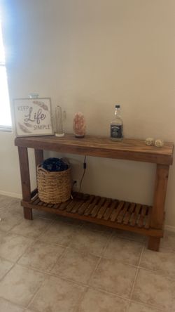 Hand made  Wooden Table