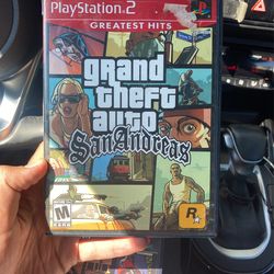 Grand Theft Auto San Andreas PS2