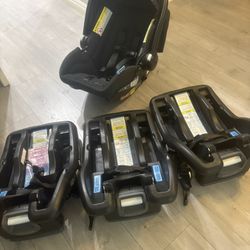 Graco Car Seat With 3 Bases
