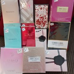 Fragrances For Women (PRICE MARKED ON THE BOX)