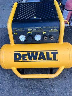 DeWalt 225 psi compressor